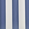 vidaXL Awning Top Sunshade Canvas Blue & White 350x250 cm