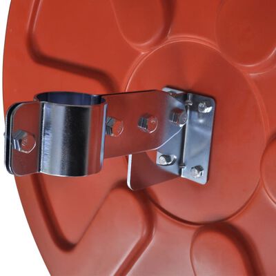Convex Traffic Mirror PC Plastic Orange 60 cm Outdoor, orange Convex Traffic Mirror PC Plastic Orange 60 cm Outdoor