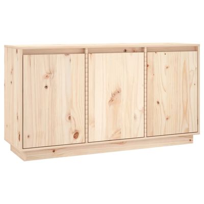 vidaXL Sideboard 111x34x60 cm Solid Wood Pine, natural vidaXL Sideboard 111x34x60 cm Solid Wood Pine