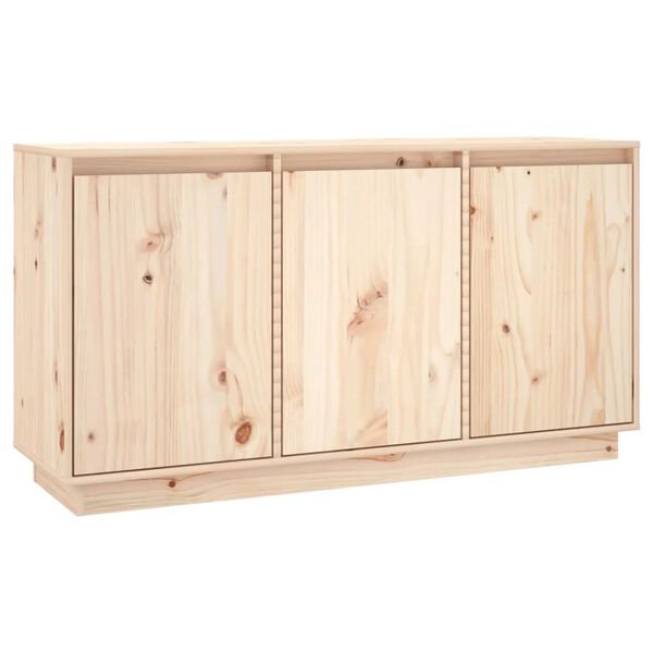 vidaXL Sideboard 111x34x60 cm Solid Wood Pine
