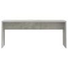 vidaXL 3 Piece Dining Set Concrete Grey Engineered Wood