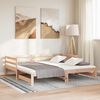 vidaXL Pull-out Day Bed without Mattress Solid Wood Pine 90x200 cm