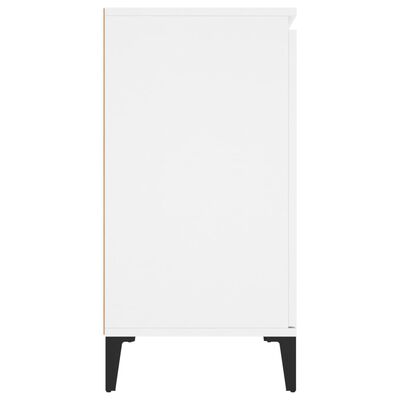 vidaXL Sideboard White 102x35x70 cm Engineered Wood, white vidaXL Sideboard White 102x35x70 cm Engineered Wood
