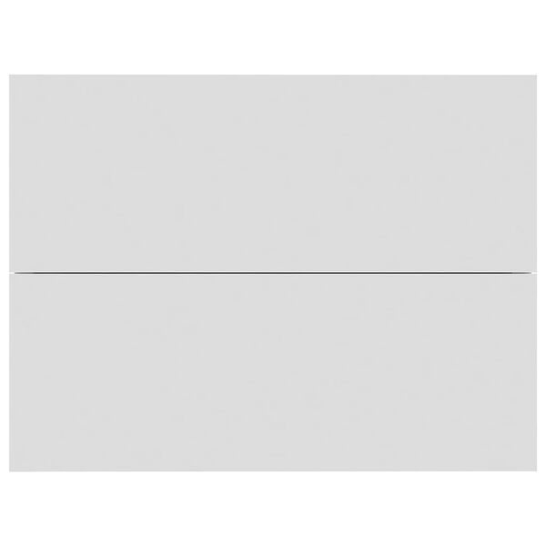 vidaXL Bedside Cabinets 2 pcs White 40x30x30 cm Engineered Wood