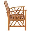 vidaXL 3 Piece Garden Lounge Set Solid Acacia Wood