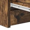 vidaXL Sideboard Smoked Oak 60x35x98.5 cm Engineered Wood