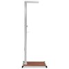 vidaXL Outdoor Shower with Tray WPC Stainless Steel