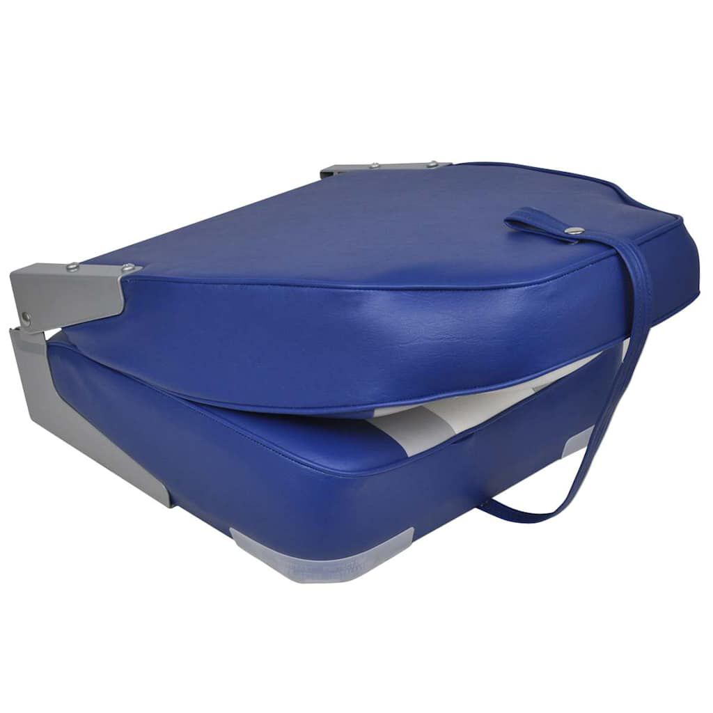 vidaXL Foldable Boat Chairs 2 pcs High Backrest