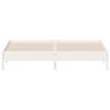 vidaXL Bed Frame without Mattress White 180x200 cm Super King Solid Wood Pine