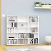 vidaXL CD Cabinet White 100x23x89,5 cm Engineered Wood