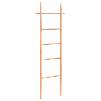 vidaXL Towel Ladder 170 cm Solid Wood Walnut