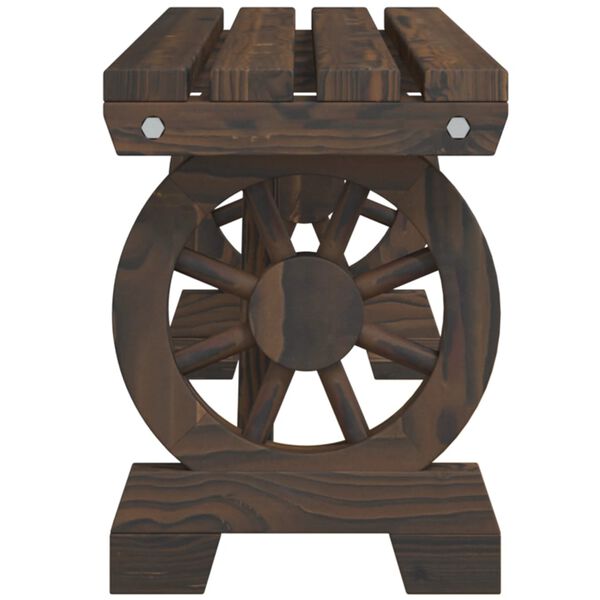 vidaXL 3 Piece Garden Dining Set Solid Wood Fir