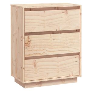 vidaXL Sideboard | Natural pine | Solid pinewood | Medium | Sideboard