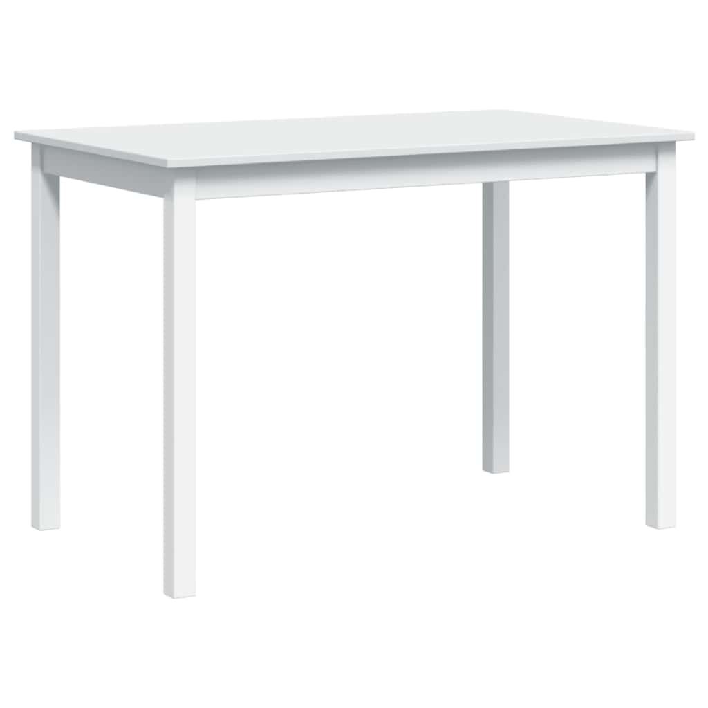 vidaXL 5 Piece Dining Set White
