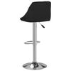 vidaXL Bar Stools 2 pcs White and Black Faux Leather