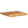 vidaXL Bathroom Vanity Top Solid Acacia Wood 58x52x3.8 cm