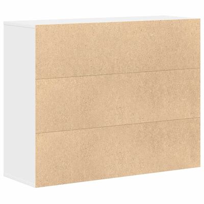 vidaXL Sideboard White 88x30x70 cm Engineered Wood, white vidaXL Sideboard White 88x30x70 cm Engineered Wood