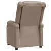 vidaXL Recliner Chair Cappuccino Faux Leather
