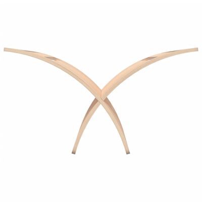 vidaXL Wooden Magazine Rack Floor Standing Natural, beige vidaXL Wooden Magazine Rack Floor Standing Natural