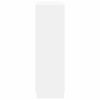 vidaXL Shoe Cabinet 7 Shelves White