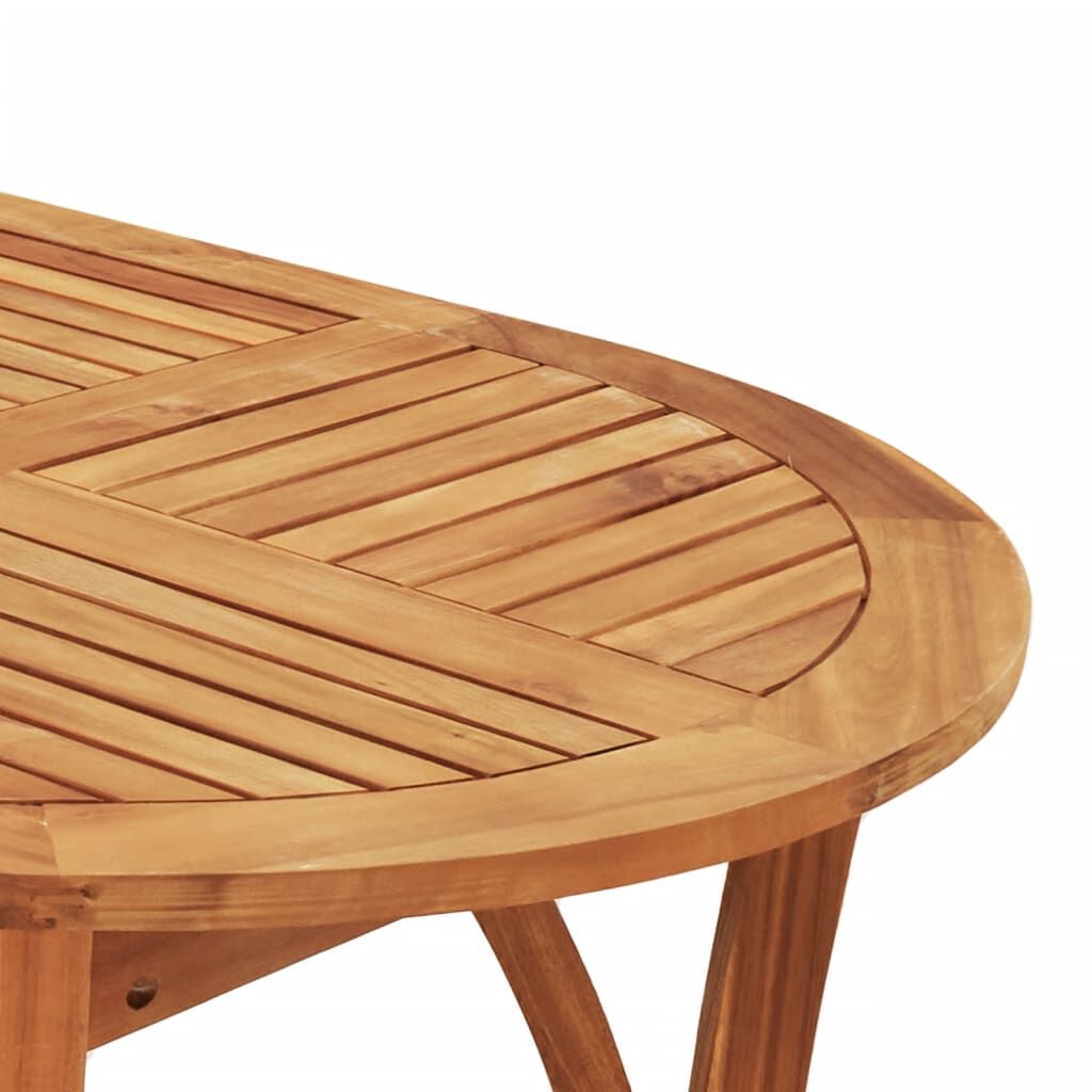 vidaXL 5 Piece Garden Dining Set Solid Wood Acacia