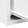 vidaXL Floating Nightstand White 40x30x15cm Engineered Wood