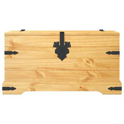 vidaXL Storage Chest Mexican Pine Corona Range 91x49.5x47 cm,  vidaXL Storage Chest Mexican Pine Corona Range 91x49.5x47 cm