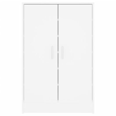 vidaXL Shoe Cabinet White 60x35x92 cm Engineered Wood, white vidaXL Shoe Cabinet White 60x35x92 cm Engineered Wood