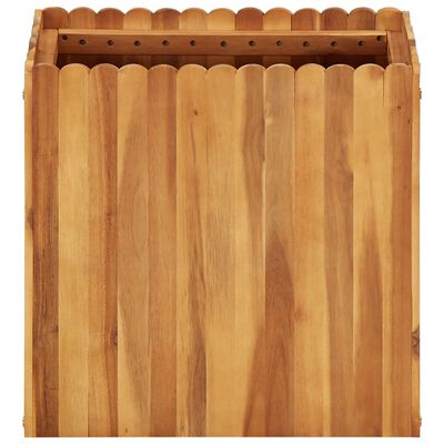 vidaXL Garden Raised Bed 50x30x50 cm Solid Acacia Wood,  vidaXL Garden Raised Bed 50x30x50 cm Solid Acacia Wood