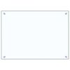 vidaXL Kitchen Backsplashes 2 pcs Transparent 70x50 cm Tempered Glass