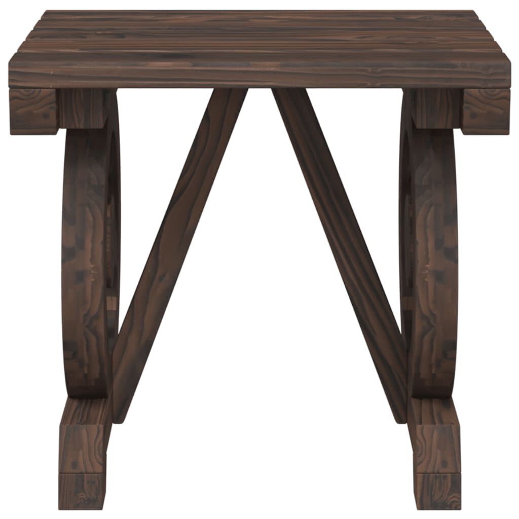 vidaXL 3 Piece Garden Dining Set Solid Wood Fir