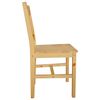 vidaXL Dining Chairs 2 pcs Pinewood