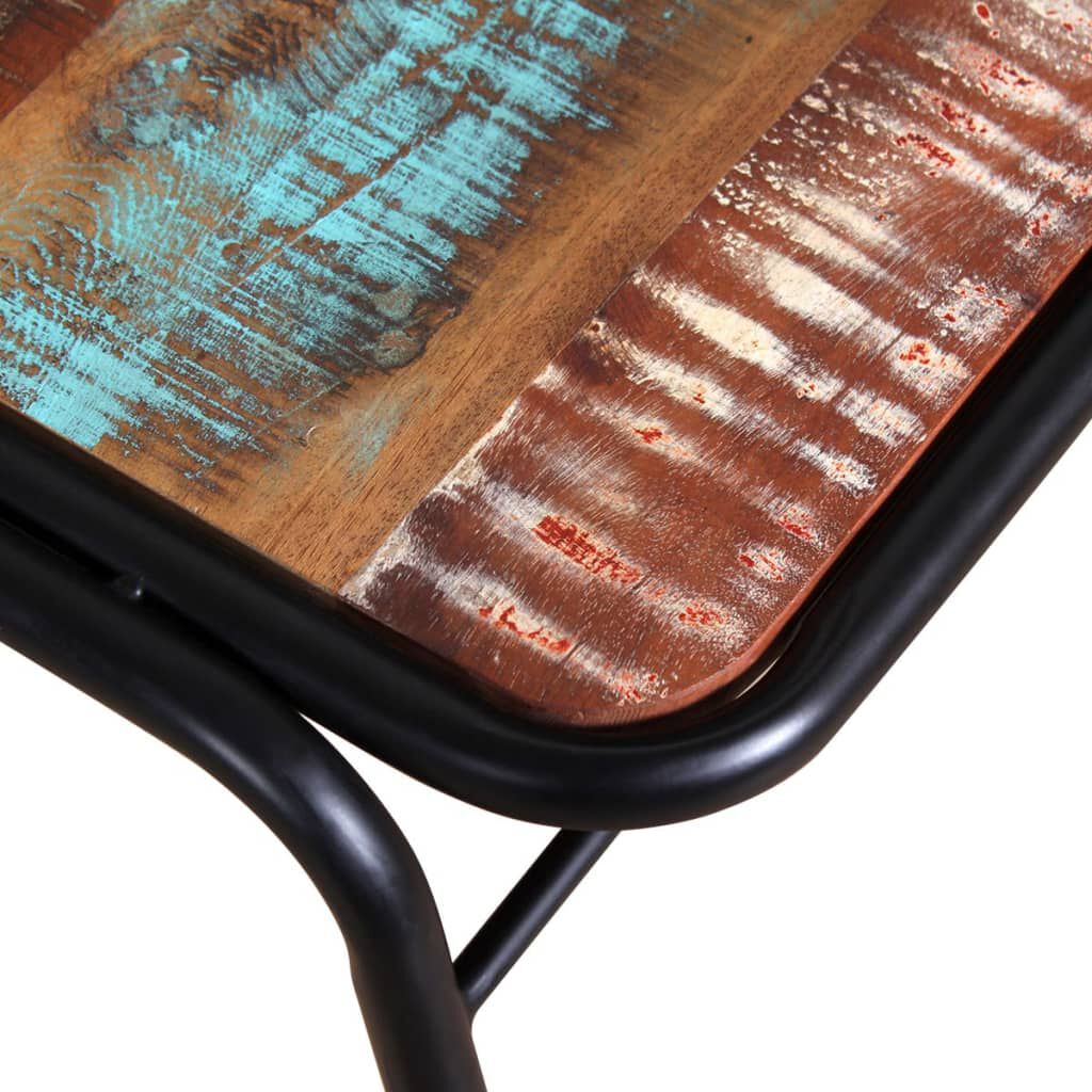 vidaXL Dining Chairs 2 pcs Solid Reclaimed Wood