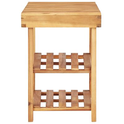vidaXL Shoe Rack 90x32x46 cm Solid Acacia Wood,  vidaXL Shoe Rack 90x32x46 cm Solid Acacia Wood