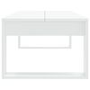 vidaXL Coffee Table White 110x50x35 cm Engineered Wood