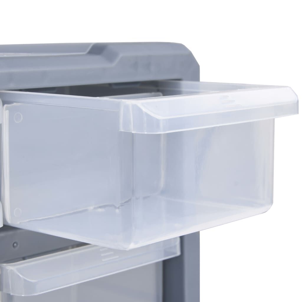 vidaXL Multi-drawer Organiser with 22 Drawers 49x16x25.5 cm