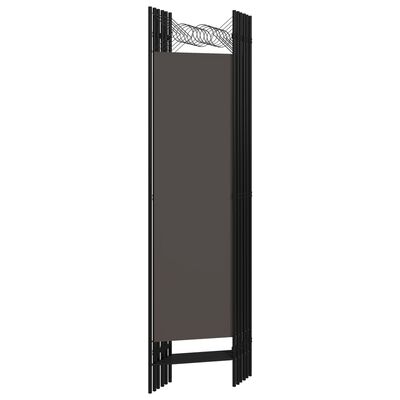 vidaXL 6-Panel Room Divider Anthracite 240x180 cm, anthracite vidaXL 6-Panel Room Divider Anthracite 240x180 cm