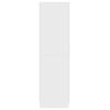vidaXL Apothecary Cabinet White 30x42.5x150 cm Engineered Wood
