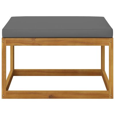 vidaXL 5 Piece Garden Lounge Set with Cushion Solid Acacia Wood,  vidaXL 5 Piece Garden Lounge Set with Cushion Solid Acacia Wood