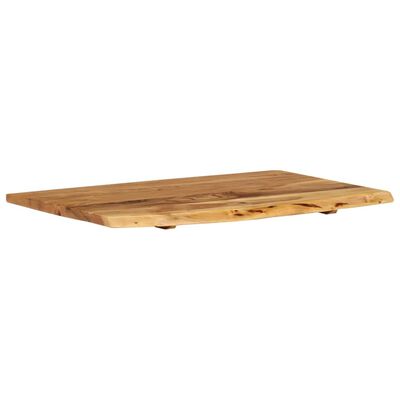 vidaXL Bathroom Vanity Top Solid Acacia Wood 80x52x2.5 cm,  vidaXL Bathroom Vanity Top Solid Acacia Wood 80x52x2.5 cm
