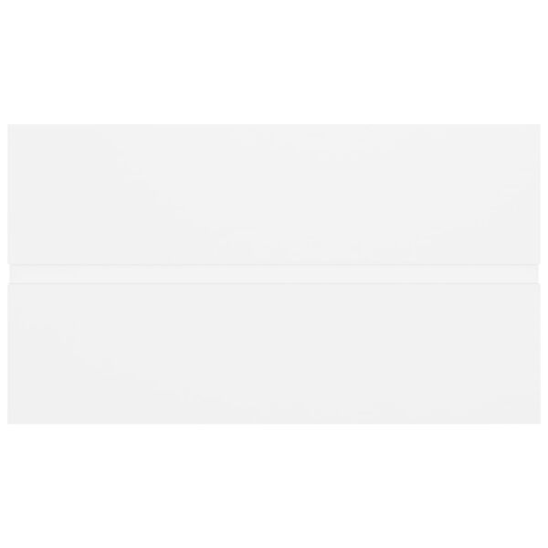 vidaXL Sink Cabinet White 80x38.5x45 cm Engineered Wood