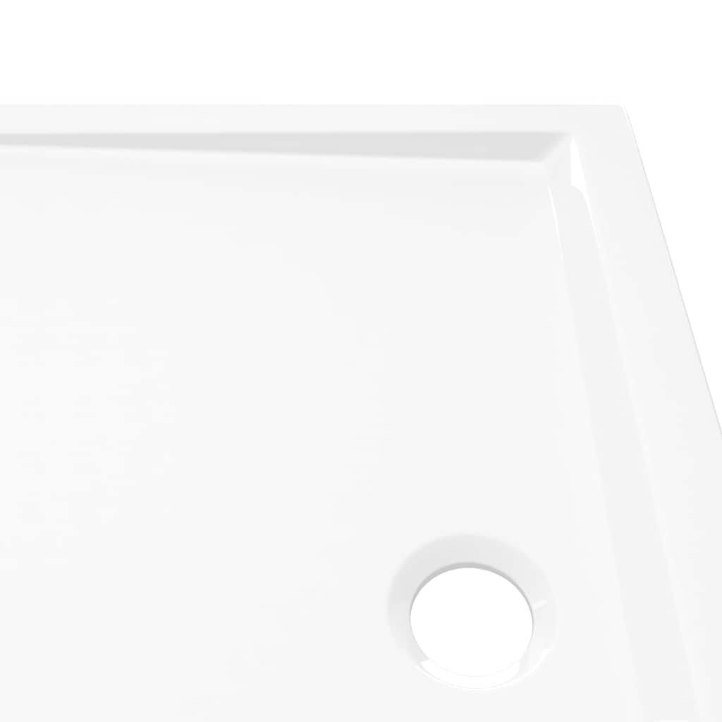 vidaXL Rectangular ABS Shower Base Tray 70x90 cm