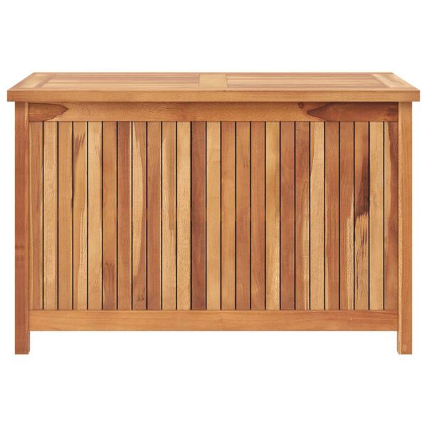 vidaXL Garden Storage Box 90x50x58 cm Solid Teak Wood