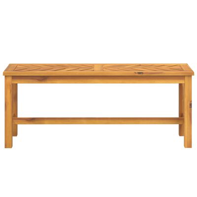 vidaXL Garden Bench 110 cm Solid Wood Acacia,  vidaXL Garden Bench 110 cm Solid Wood Acacia