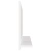 vidaXL Bathroom Mirror White 60x10.5x37 cm Engineered Wood