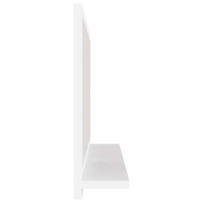 vidaXL Bathroom Mirror White 60x10.5x37 cm Engineered Wood, white vidaXL Bathroom Mirror White 60x10.5x37 cm Engineered Wood