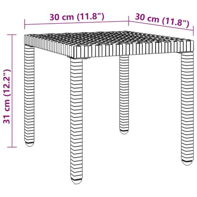 vidaXL Sun Loungers 2 pcs with Table Poly Rattan Brown, brown vidaXL Sun Loungers 2 pcs with Table Poly Rattan Brown