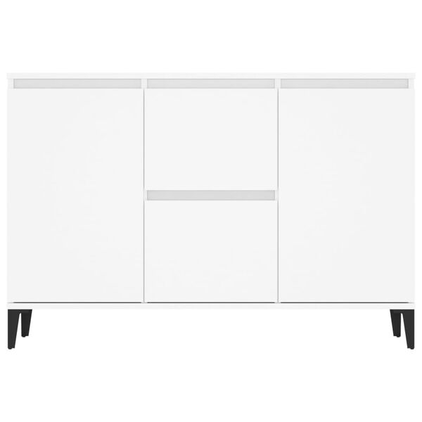 vidaXL Sideboard White 102x35x70 cm Engineered Wood