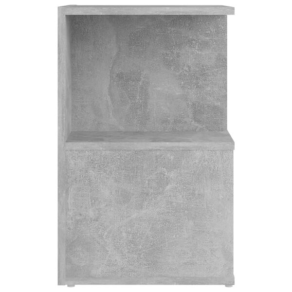 vidaXL Bedside Cabinets 2 pcs Concrete Grey 35x35x55 cm Engineered Wood