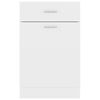 vidaXL Drawer Bottom Cabinet Lyon White 50x46x81.5 cm Engineered Wood